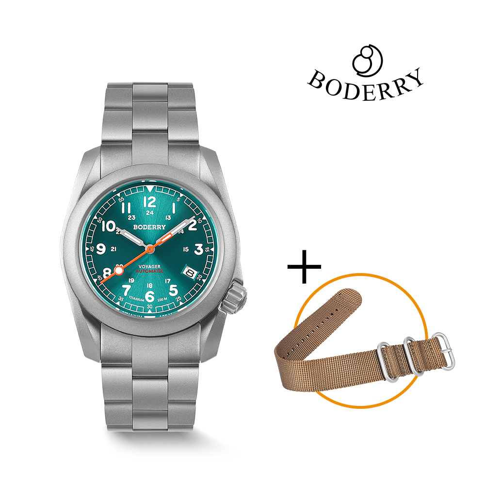 Field Watch Titanium 100M Sapphire - ساعات بوديري فيلد من التيتانيوم، ساعة