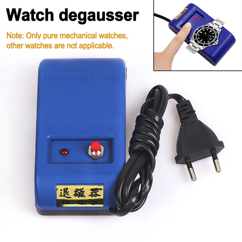 Watch Demagnetizer Electrical Repair - ساعة ديمغانيتايزر الميكانيكية ساعة كوارتز أداة
