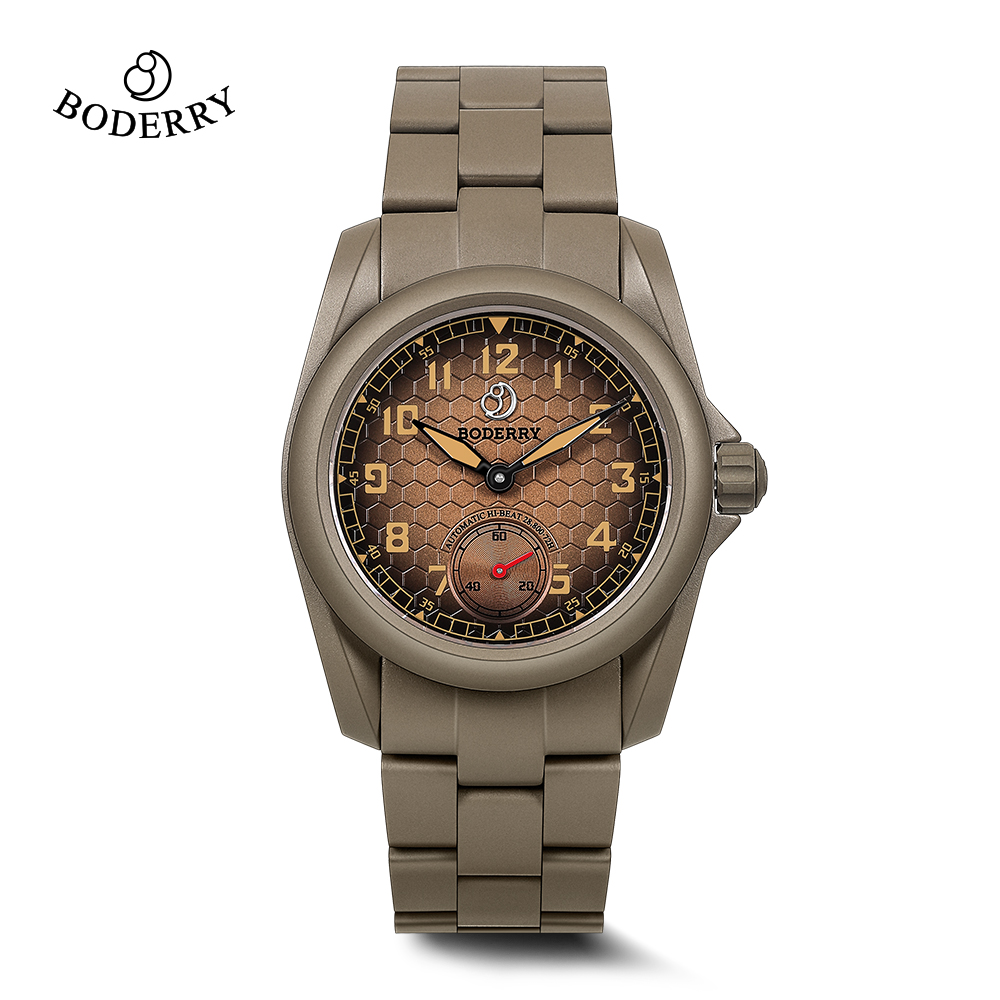 Field Watch Titanium 100M Sapphire - ساعة يد BODERRY Field Watch VOYAGER
