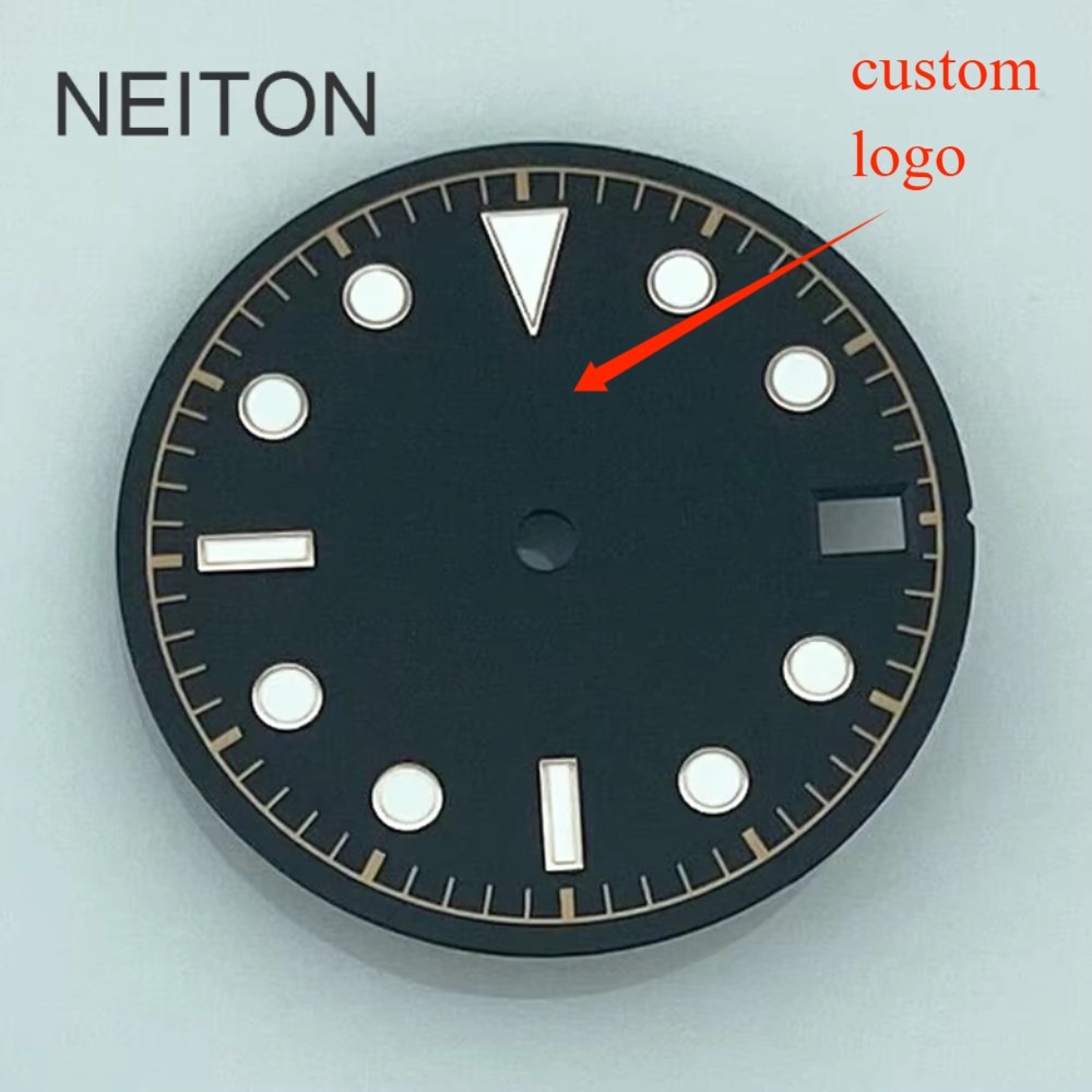 Watch Dial Custom Sterile 28.5Mm - شعار مخصص 28.5 مللي متر Diy