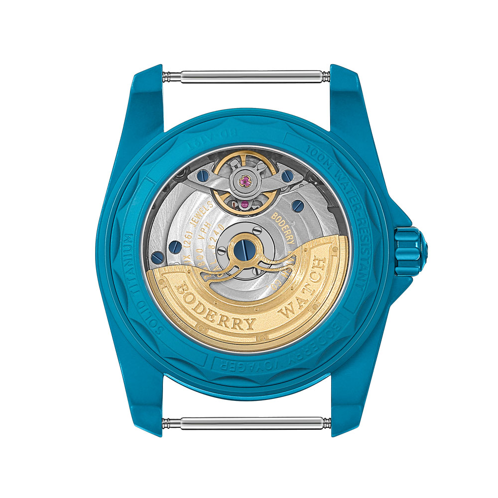 BODERRY ساعات ميدانية للرجال ت - مراجعة Field Watch Titanium 100M Sapphire وسعره