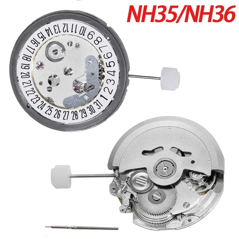 حركة ميكانيكية أوتوماتيكية NH3 - مراجعة Watch Movement Automatic Nh35A Nh36A وسعره