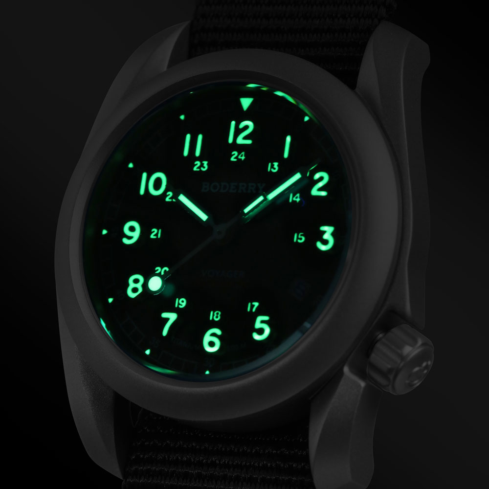 ساعة بوديري فيلد ووتش فوييجر ل - مراجعة Field Watch Titanium 100M Sapphire وسعره