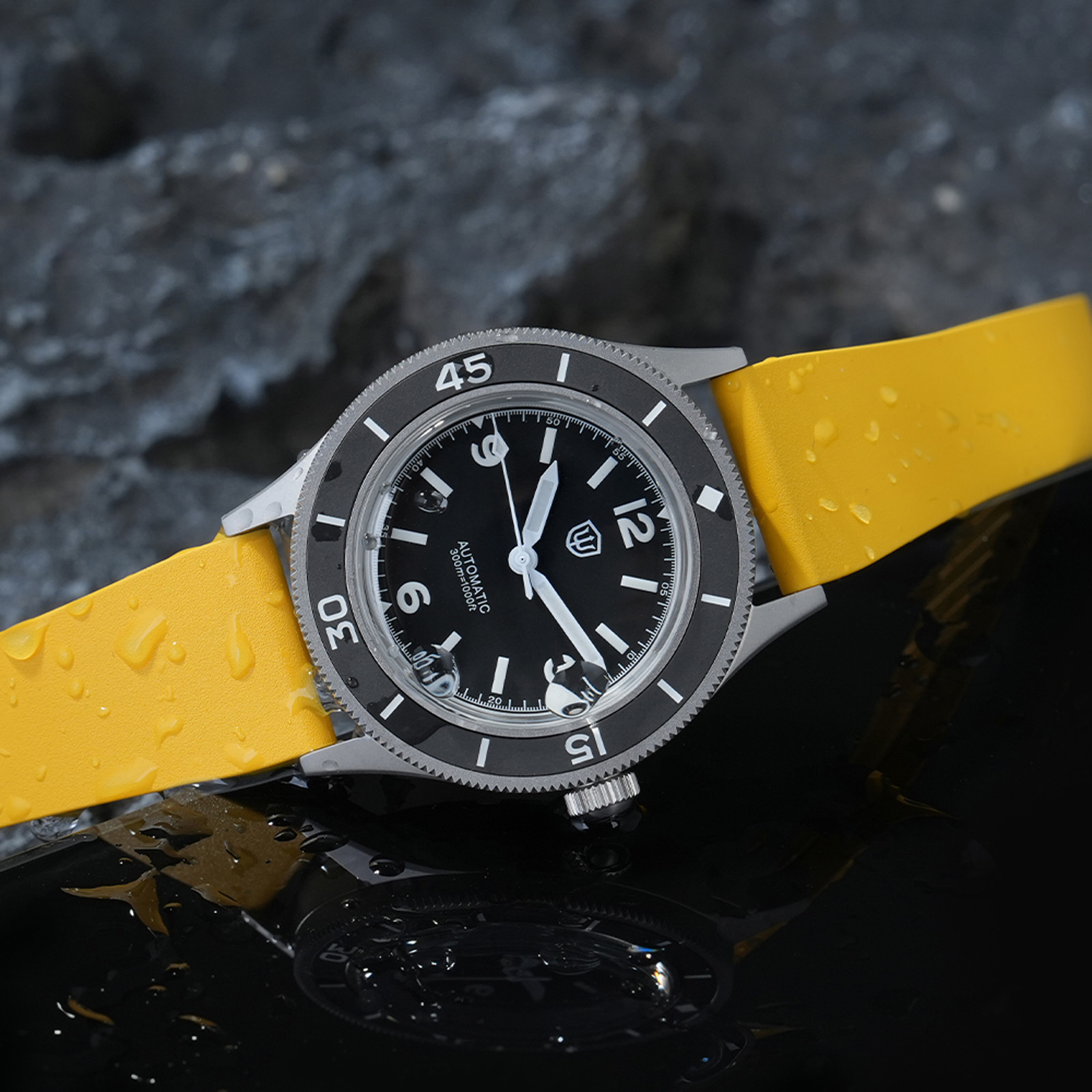 جديد CTS FKM حزام ساعة مطاطي 1 - مراجعة Fkm Rubber Dive Watch Strap 20Mm وسعره
