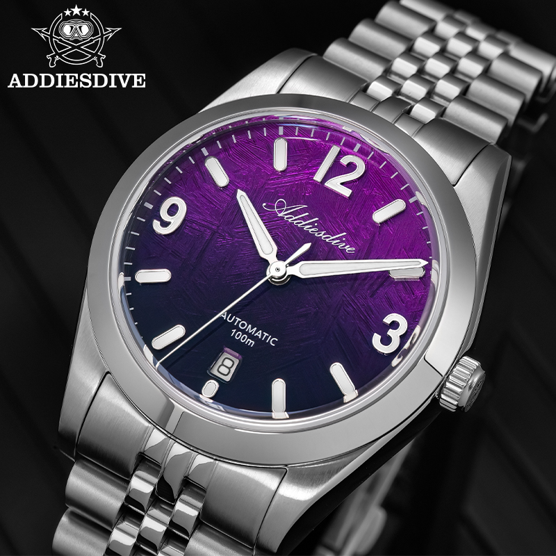ساعات ADDIESDIVE الجديدة AD254 - مراجعة Watch Crown Screw Down Replacement وسعره