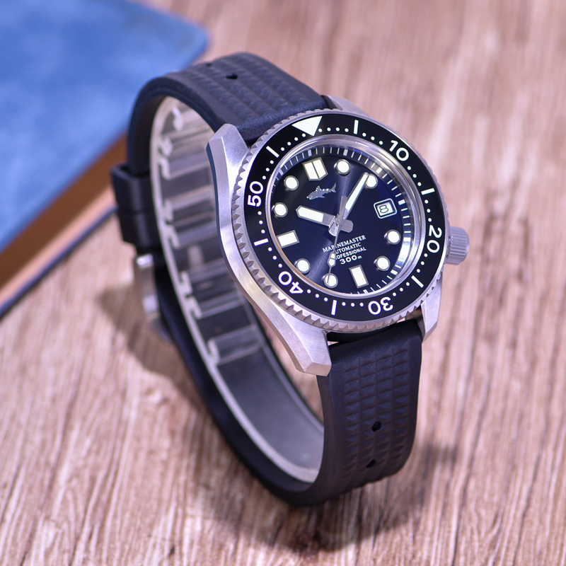 ساعة غوص هيمندالر تيتانيوم MM3 - مراجعة Titanium Automatic Watch 300M Sapphire وسعره