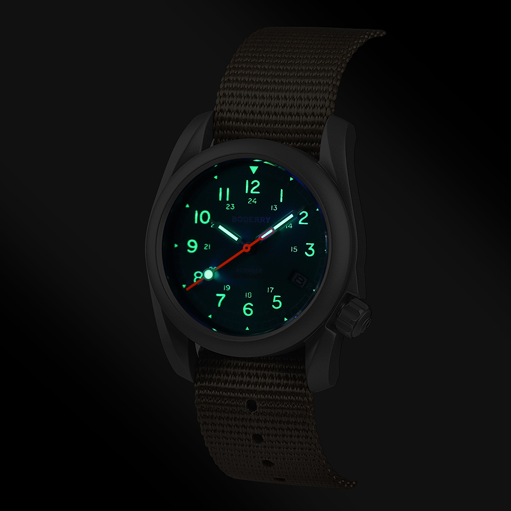 ساعة بوديري فيلد VOYAGER للرجا - مراجعة Field Watch Titanium 100M Sapphire وسعره