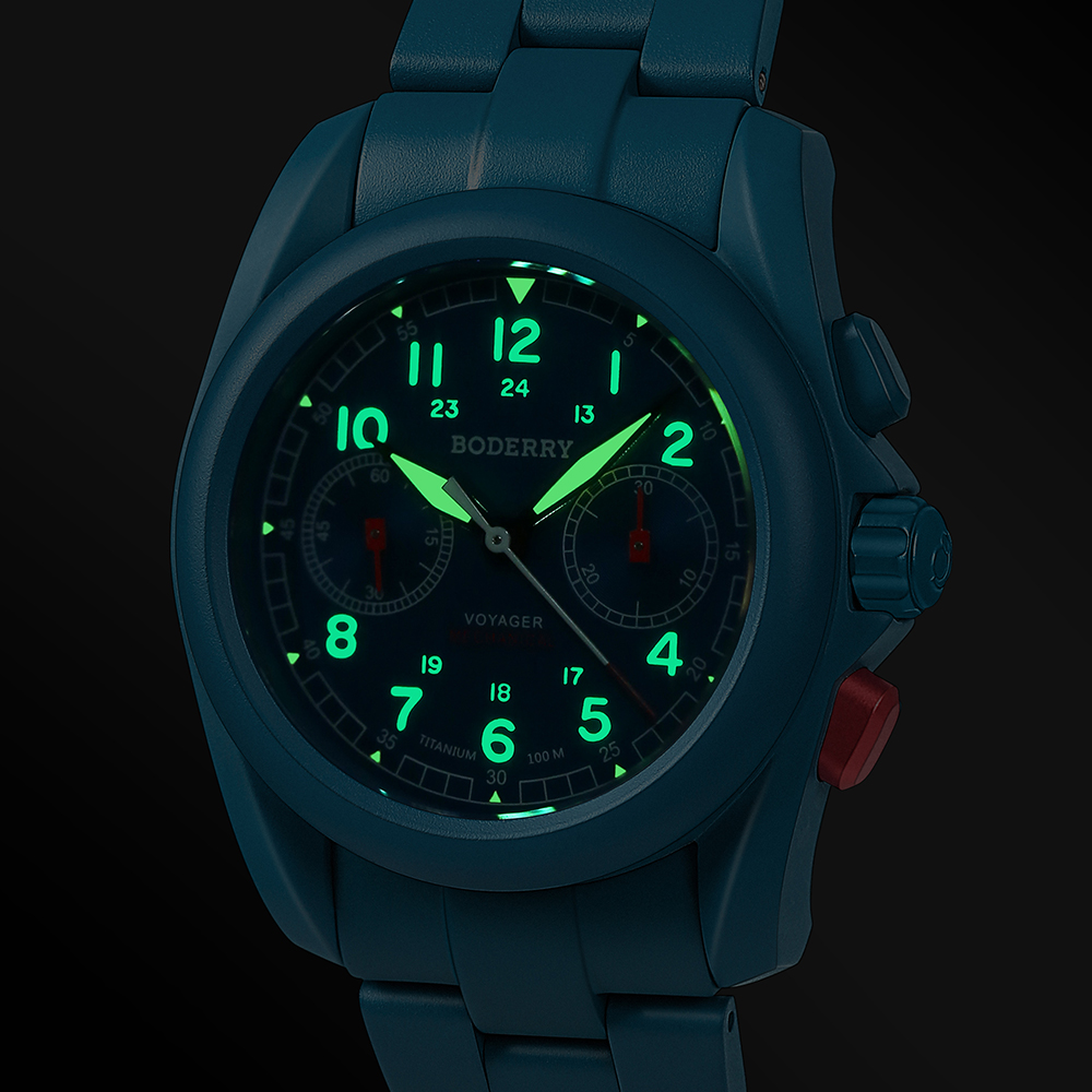 ساعة يد بوديري فوياجر الميكاني - مراجعة Field Watch Titanium 100M Sapphire وسعره