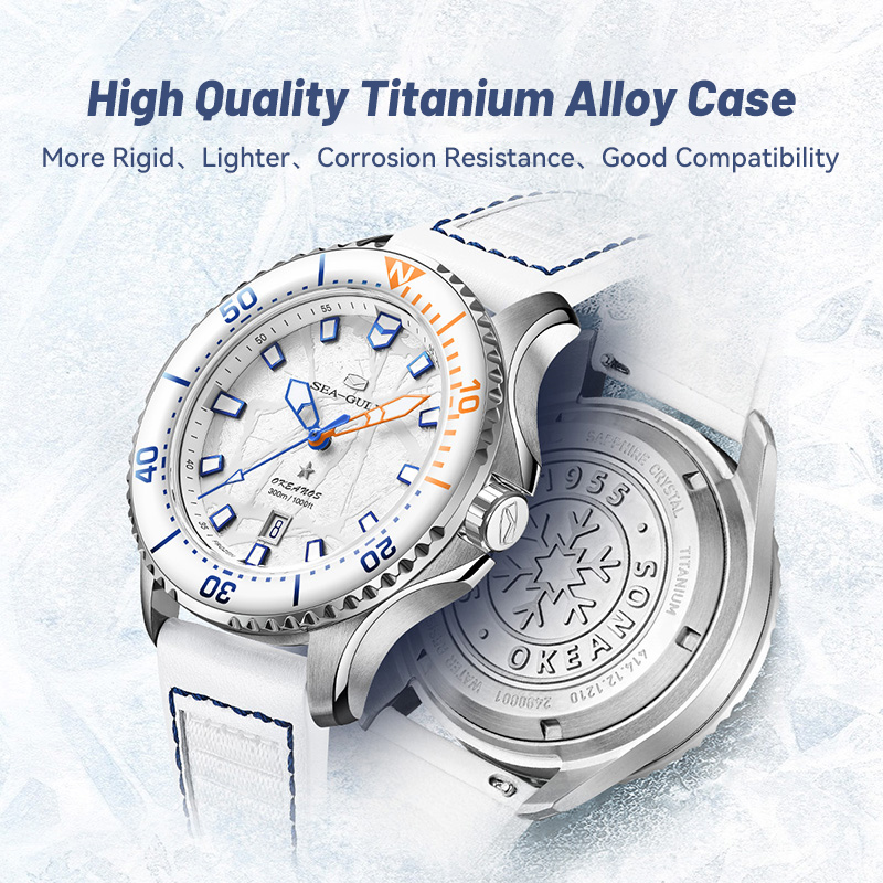 ساعة سيجول أوشن سيريز برو أوتو - مراجعة Titanium Automatic Watch 300M Sapphire وسعره