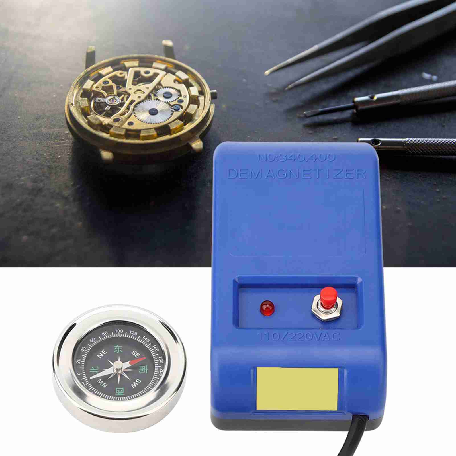 أدوات إزالة المغناطيسية الكهرب - مراجعة Watch Demagnetizer Electrical Repair وسعره