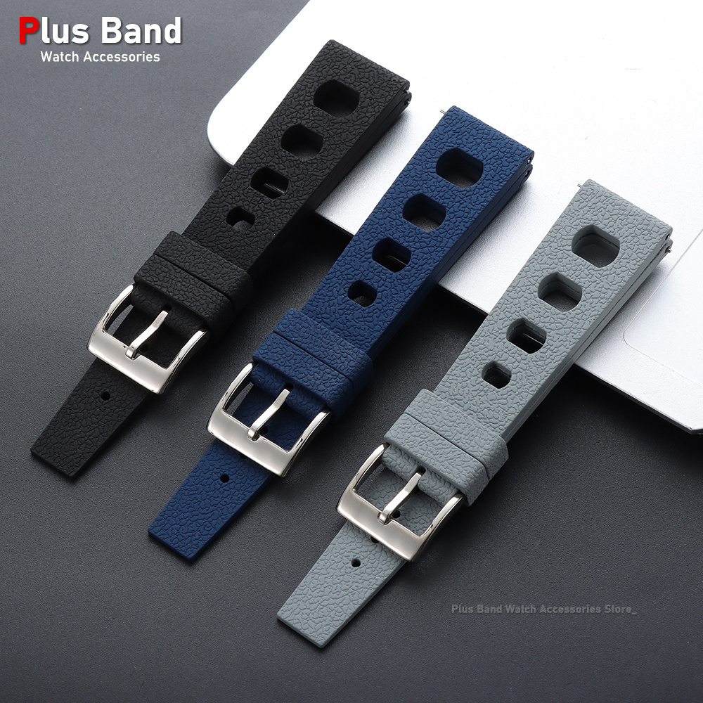 حزام ساعة جديد بتصميم عصري، مص - مراجعة Fkm Rubber Dive Watch Strap 20Mm وسعره