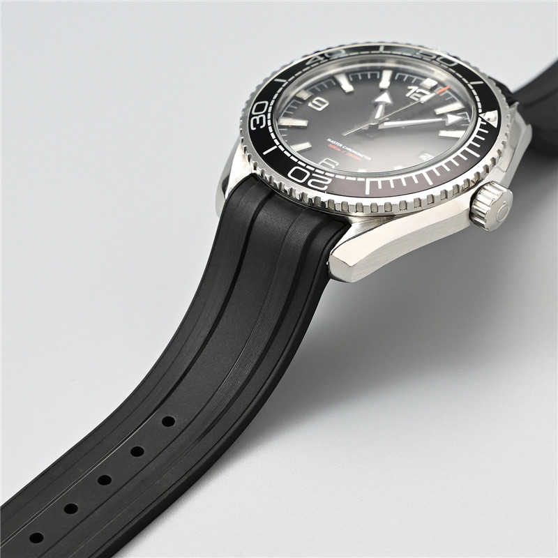 حزام ساعة من المطاط الفلوري 20 - مراجعة Fkm Rubber Dive Watch Strap 20Mm وسعره