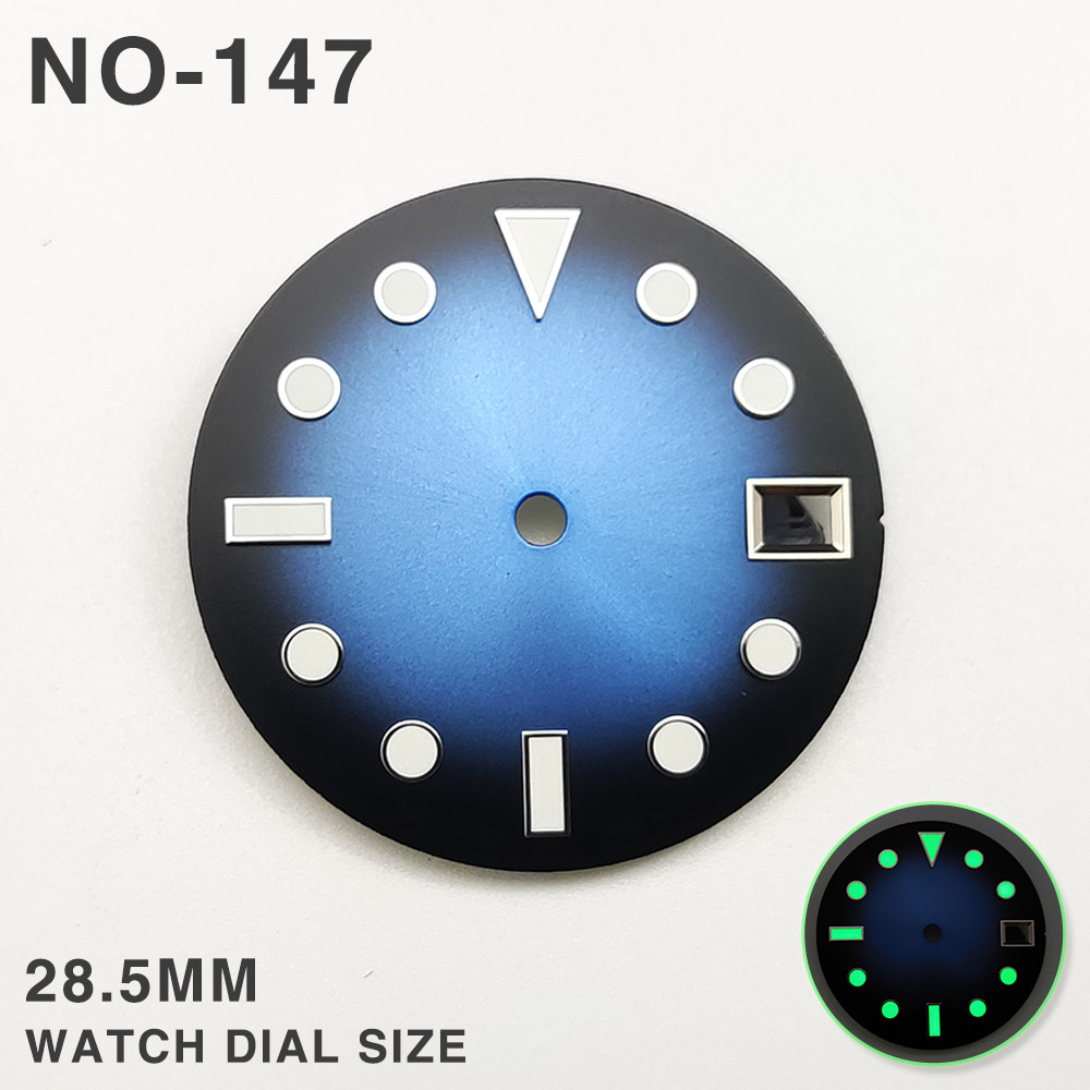 قرص ساعة متدرج اللون أسود وأرج - مراجعة Watch Dial Custom Sterile 28.5Mm وسعره