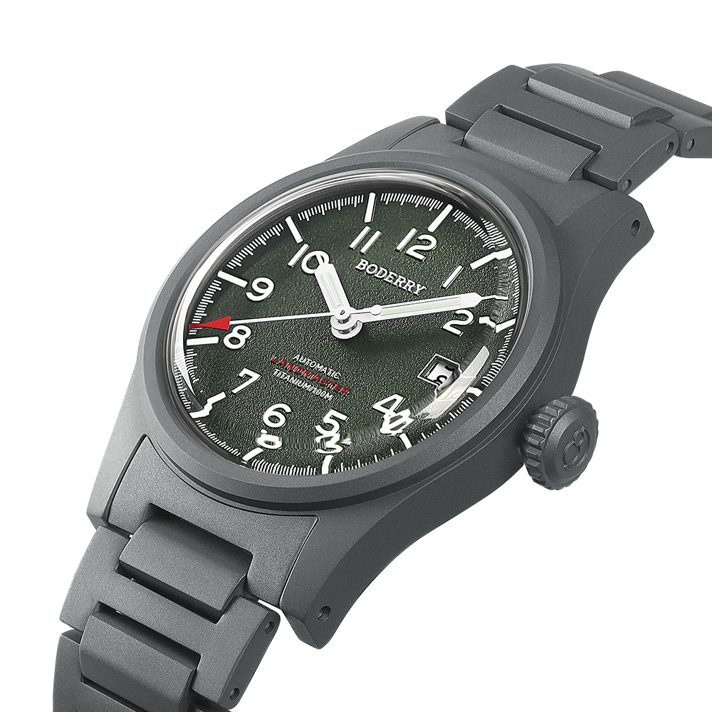 ساعات بوديري لاندماستر الرياضي - مراجعة Field Watch Titanium 100M Sapphire وسعره