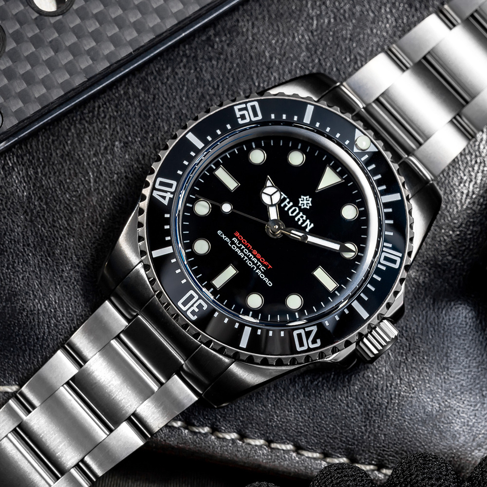 ساعة يد ميكانيكية أوتوماتيكية  - مراجعة Titanium Automatic Watch 300M Sapphire وسعره