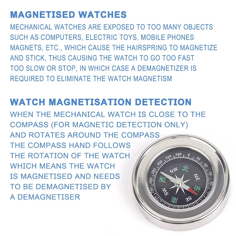 جهاز إزالة المغناطيسية للساعات - مراجعة Watch Demagnetizer Electrical Repair وسعره