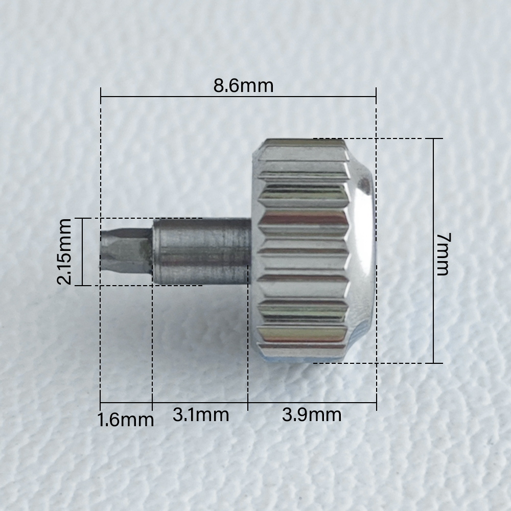 غطاء ساعة GMT بديل مع تاج محفو - مراجعة Watch Crown Screw Down Replacement وسعره