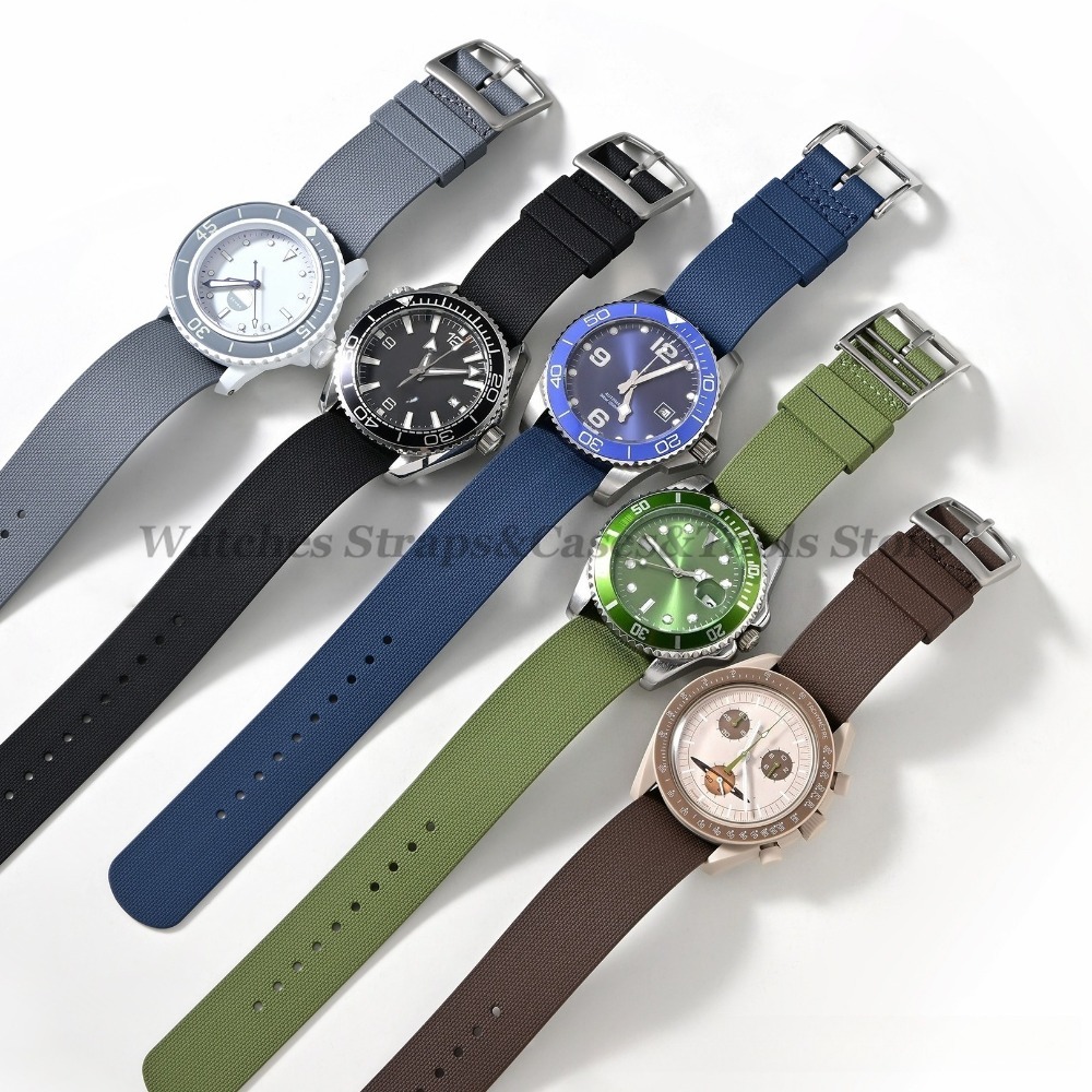 جديد الرياضة موضة FKM فلوروروب - مراجعة Fkm Rubber Dive Watch Strap 20Mm وسعره