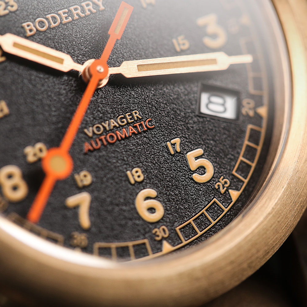 ساعات Boderry Field حافظة برون - مراجعة Field Watch Titanium 100M Sapphire وسعره