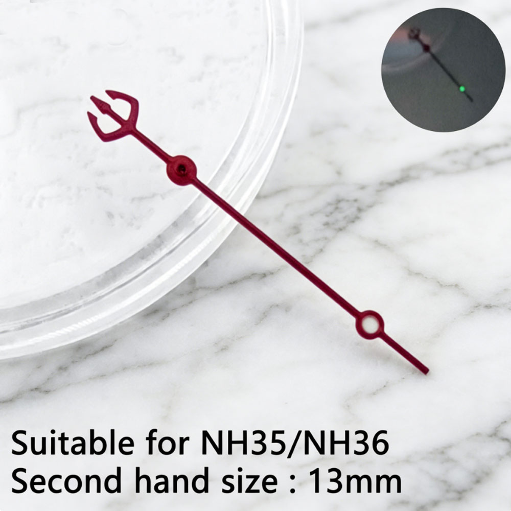 ساعة يد 13 ملم بعقارب ثانية بر - مراجعة Watch Movement Automatic Nh35A Nh36A وسعره