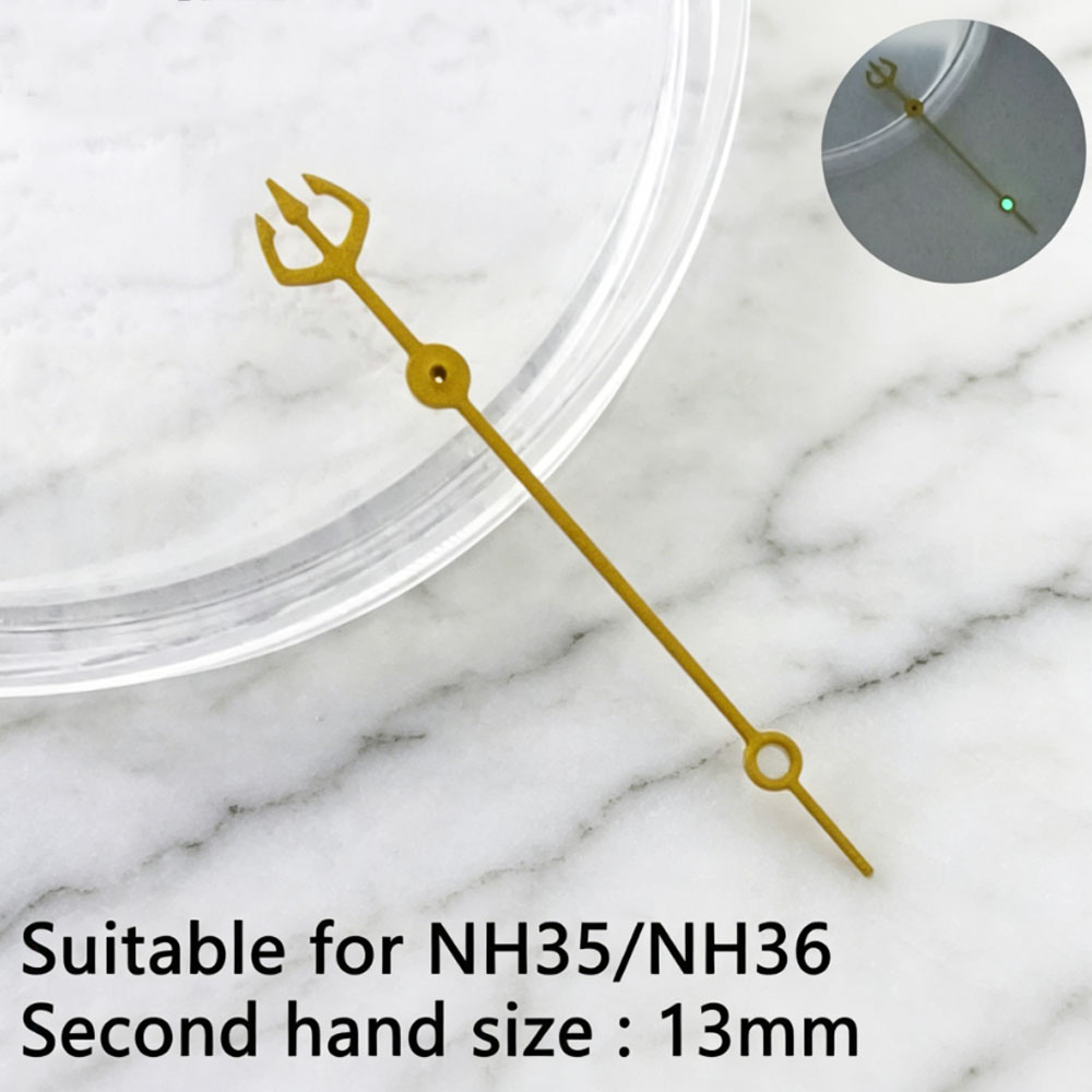 ساعة يد 13 ملم بعقارب ثانية بر - مراجعة Watch Movement Automatic Nh35A Nh36A وسعره