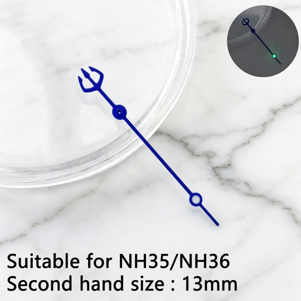 ساعة يد 13 ملم بعقارب ثانية بر - مراجعة Watch Movement Automatic Nh35A Nh36A وسعره