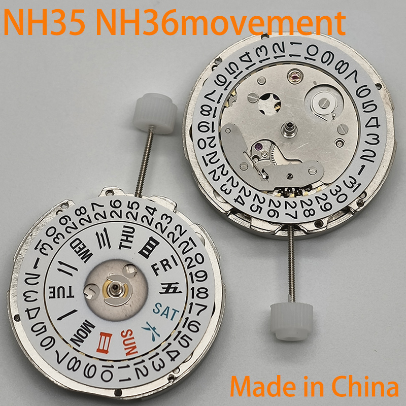 حركة ساعة ميكانيكية أوتوماتيكي - مراجعة Watch Movement Automatic Nh35A Nh36A وسعره