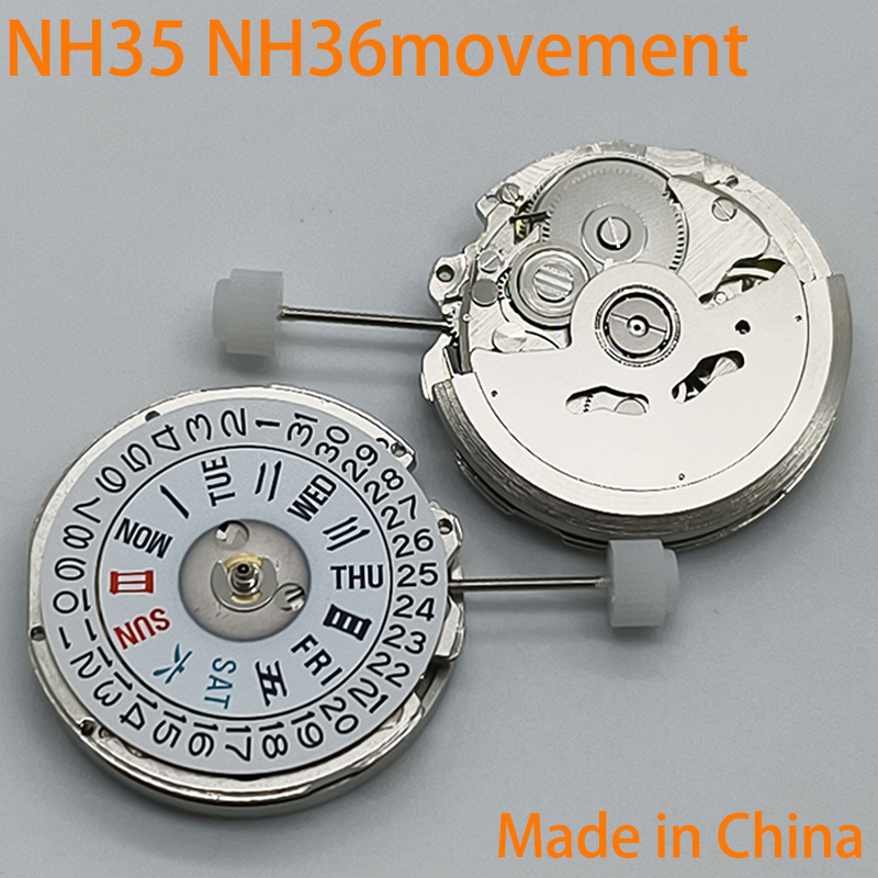 حركة ساعة ميكانيكية أوتوماتيكي - مراجعة Watch Movement Automatic Nh35A Nh36A وسعره