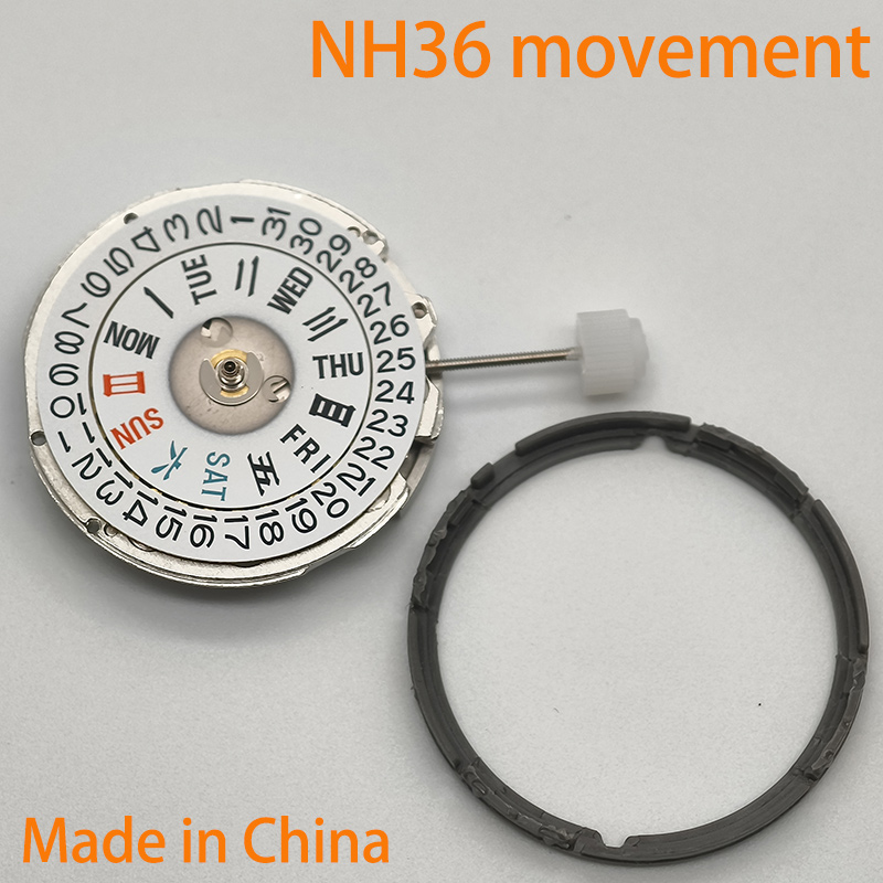 حركة ساعة ميكانيكية أوتوماتيكي - مراجعة Watch Movement Automatic Nh35A Nh36A وسعره