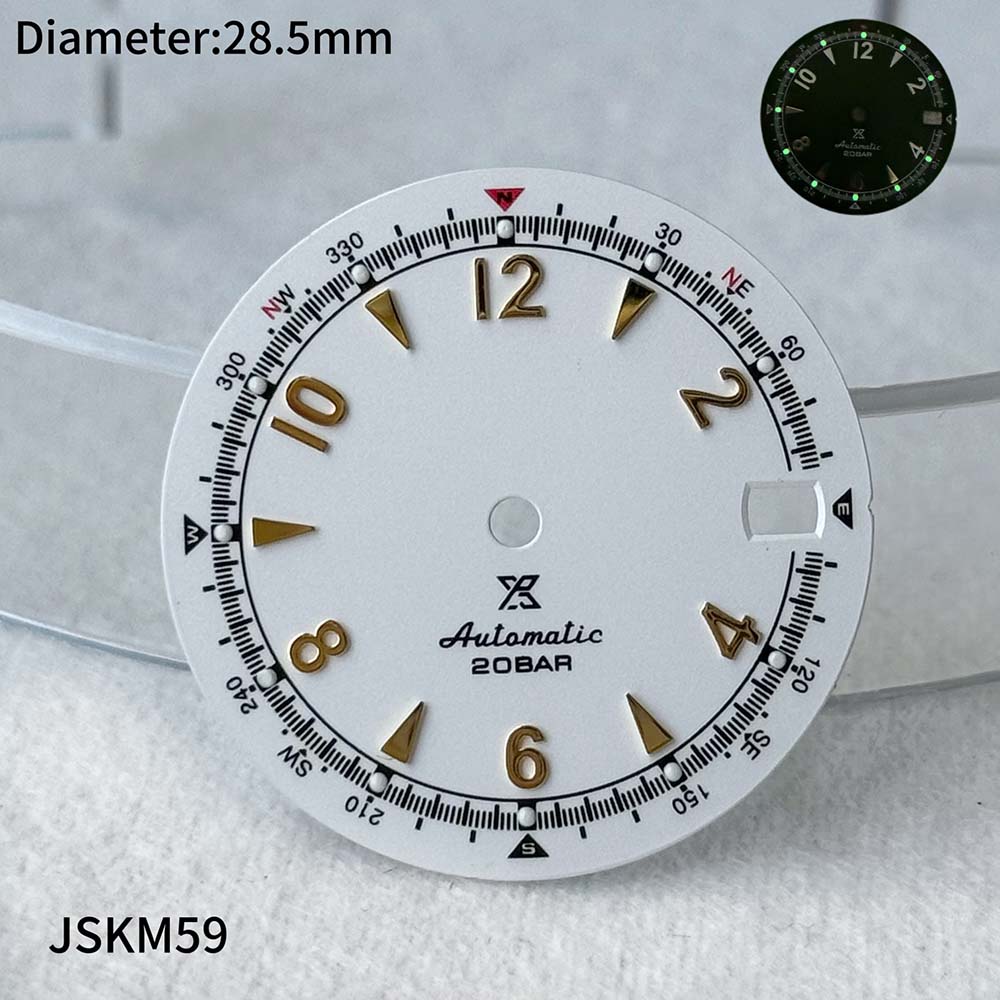 إكسسوارات ساعات رجالية بقطر 28 - مراجعة Watch Dial Custom Sterile 28.5Mm وسعره