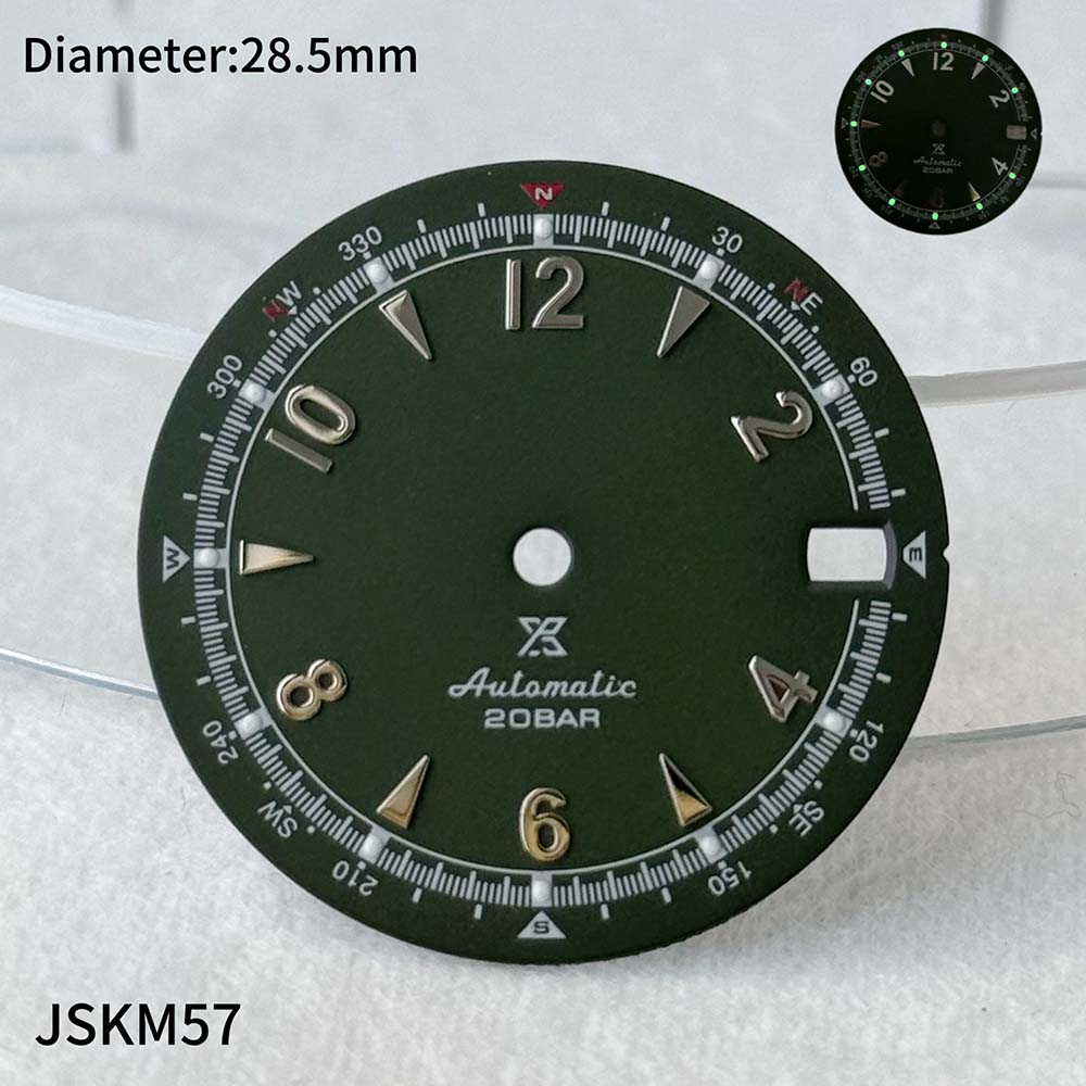 إكسسوارات ساعات رجالية بقطر 28 - مراجعة Watch Dial Custom Sterile 28.5Mm وسعره