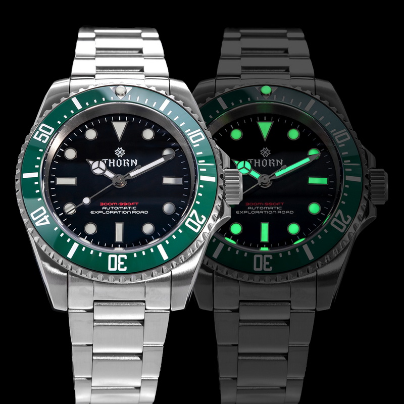 ساعة يد رجالية أوتوماتيكية من  - مراجعة Titanium Automatic Watch 300M Sapphire وسعره