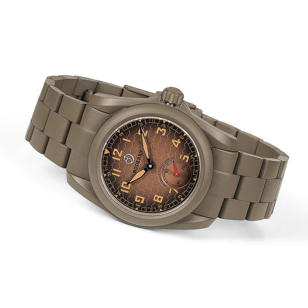 ساعة يد BODERRY Field Watch VO - مراجعة Field Watch Titanium 100M Sapphire وسعره