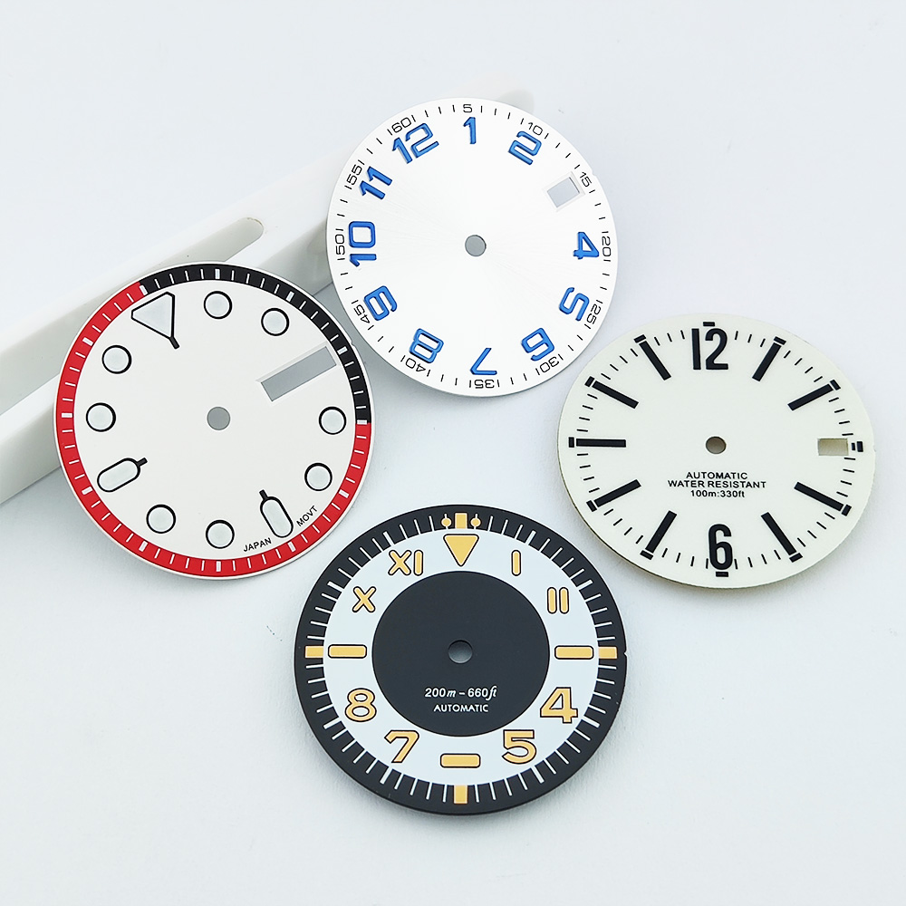 28.5 مللي متر قرص ساعة جديد سا - مراجعة Watch Dial Custom Sterile 28.5Mm وسعره